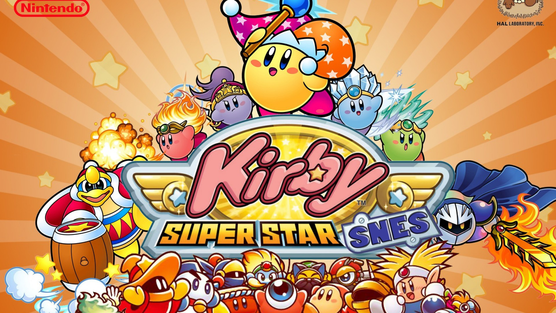 lets race the kirbytacular kirby super star  part 1