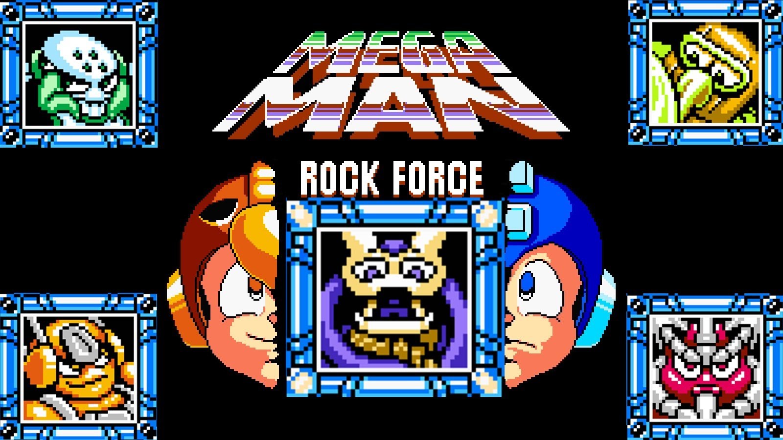 lets race mega man rock force  part 2