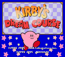 Let's Race: Kirby's Dream Course
