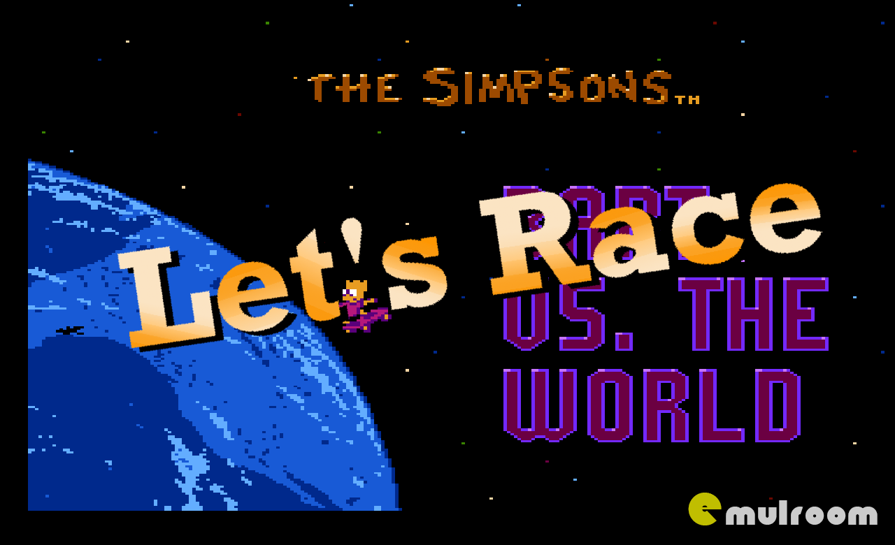 Let's Race Bart Vs The World Let's Race Bart Vs The World
