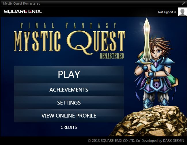 Let's Play Mystic Quest Remastered v2.x Let's Play Mystic Quest Remastered v2.x