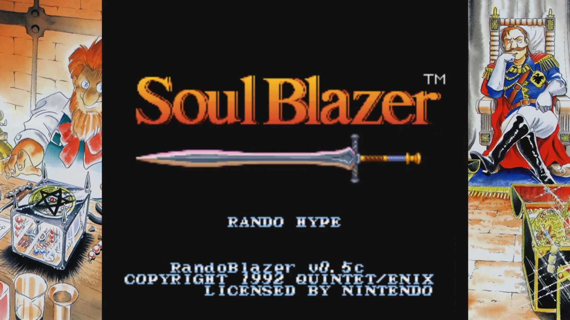 Let's Mess Around on Soul Blazer Randomizer
