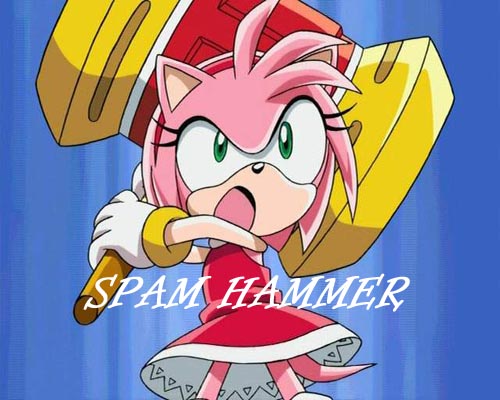 Amy Rose + Spam Hammer Amy Rose + Spam Hammer